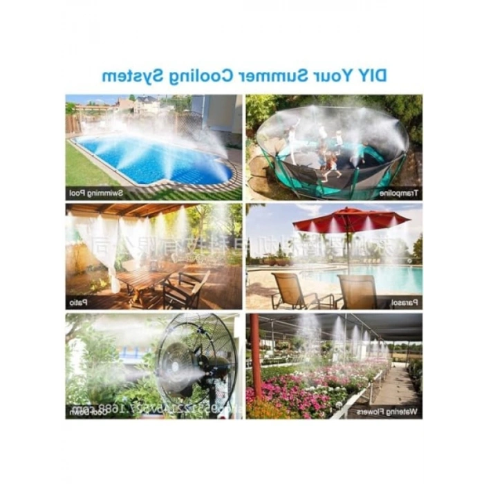 10 Metre Uzunluğunda Kendin Yap Balkon ve Veranda Sulama Sistemi