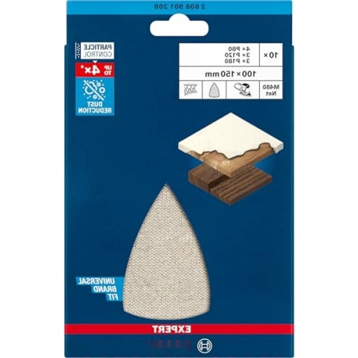 10 Parça Ağ Zımpara Seti - 100x150 mm, Düşük Tozla Etkili Zımparalama