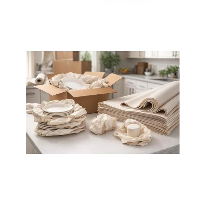 100 Adet Paketleme Kağıdı - Taşınma ve Sarma İçin - 60x40 cm