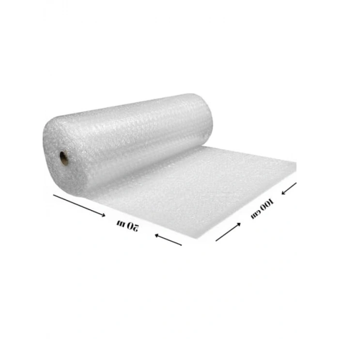 100 cm x 50 m Boyutunda Balonlu Naylon Ambalaj