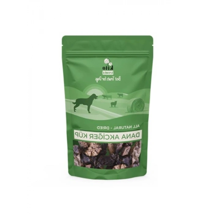 %100 Doğal, Glutensiz Dana Akciğer Küp Atıştırmalık, 100 gr