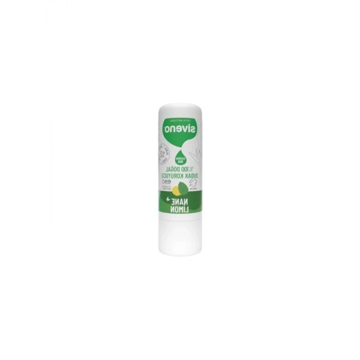 %100 Doğal Nane & Limon Bitkisel Dudak Koruyucu Krem - 6 G