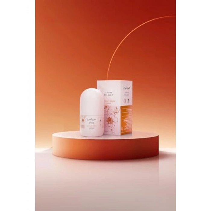 %100 Doğal Roll-On Parfüm - Beyaz Çiçekler, 60 ml