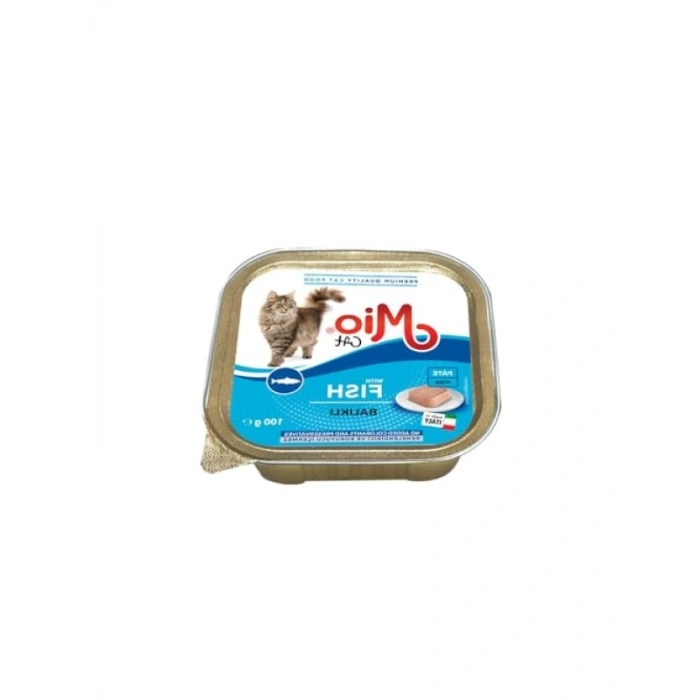 100 Gr Balıklı Kedi Yaş Mama - 32 Adet Paket