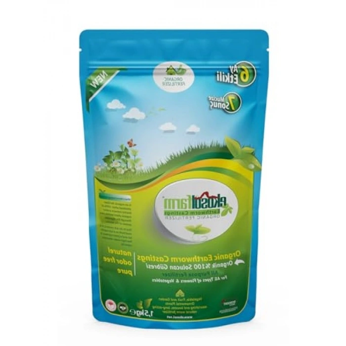 %100 Organik Solucan Gübresi - 3 KG Toplam Ağırlık