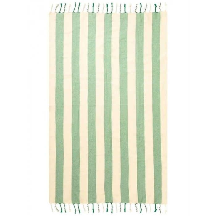%100 Pamuklu Striped Banyo ve Plaj Havlusu