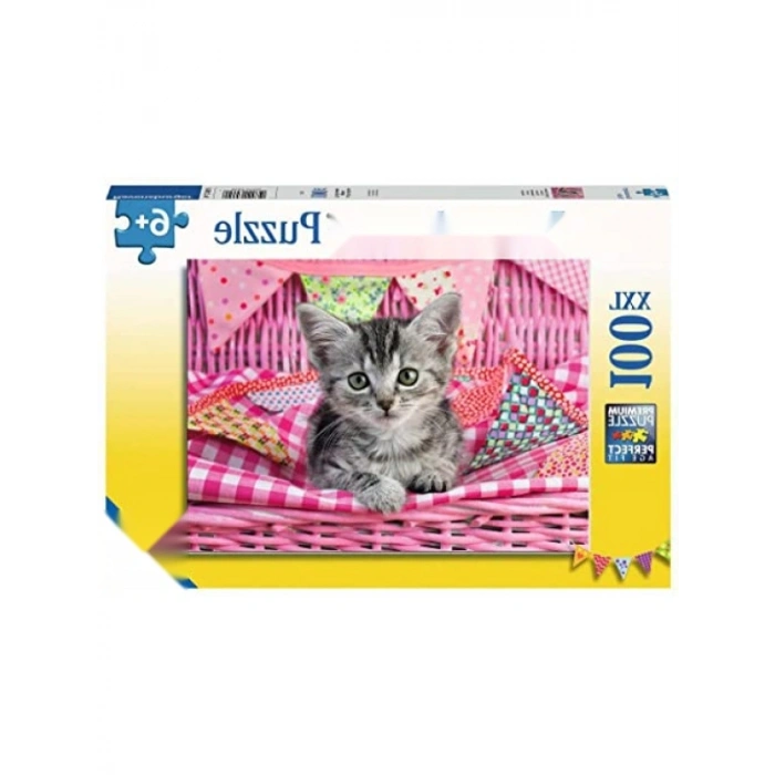 100 Parça Sevimli Kedicik Puzzle