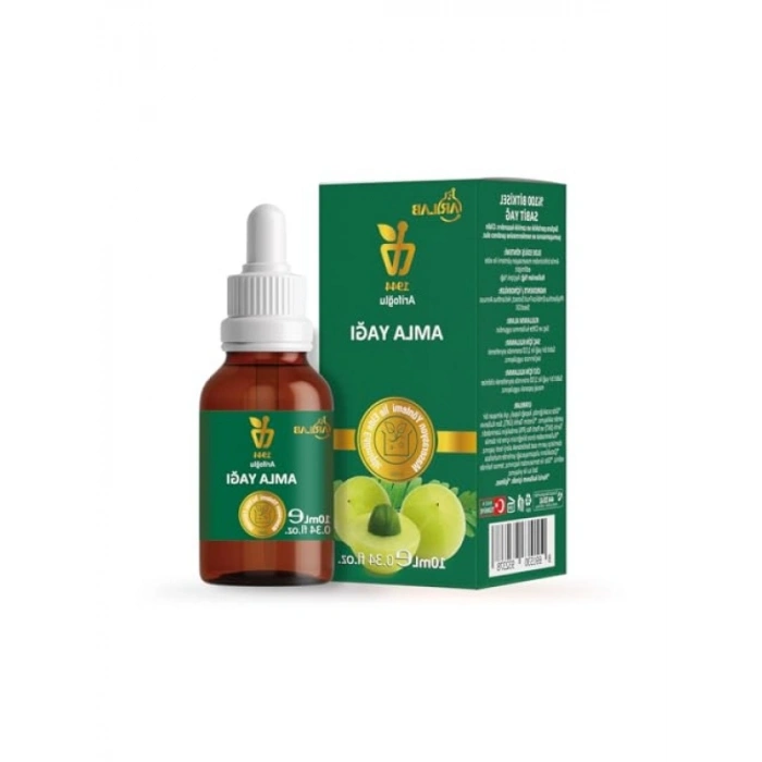 %100 Saf Amla Yağı | Saç Uzaması ve Parlaklık İçin | 10 ml