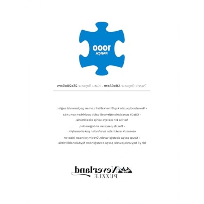 1000 Parça Akdeniz Mimarisi Puzzle