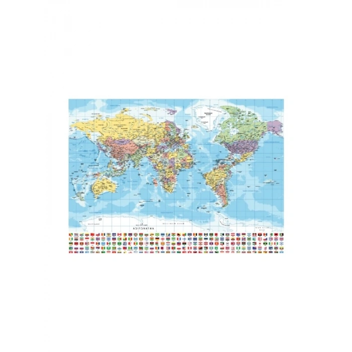 1000 Parça Dünya Haritası Puzzle