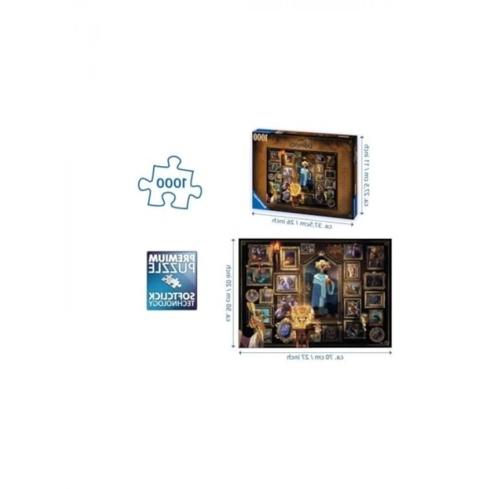 1000 Parça Eğlenceli Disney Villainous Puzzle