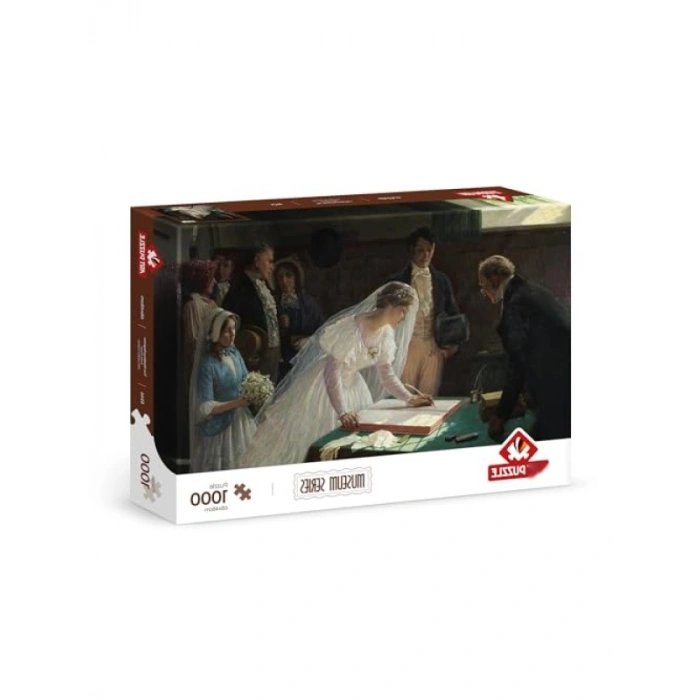 1000 Parça Evlilik İmzası Puzzle