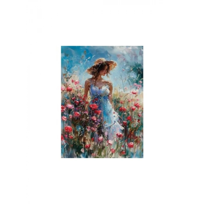 1000 Parça Gelincik Temalı Puzzle