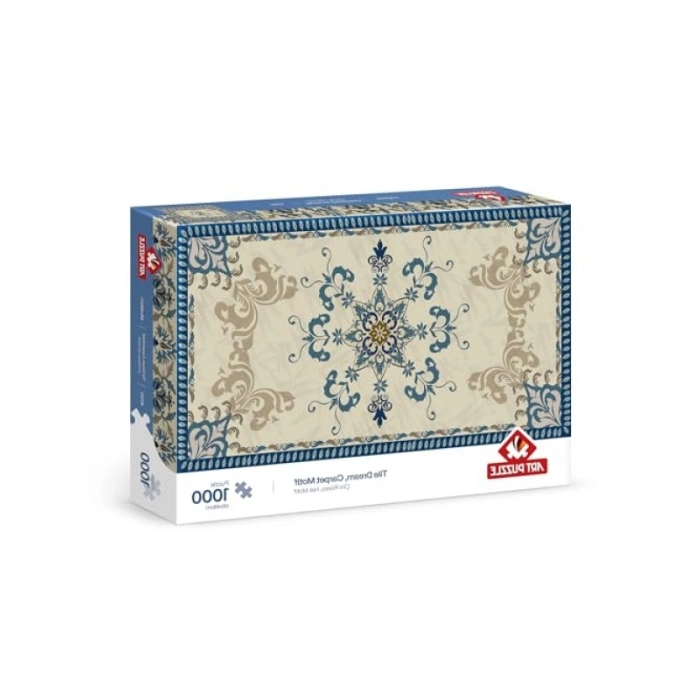 1000 Parça Halı Motifli Puzzle, Çini Rüyası