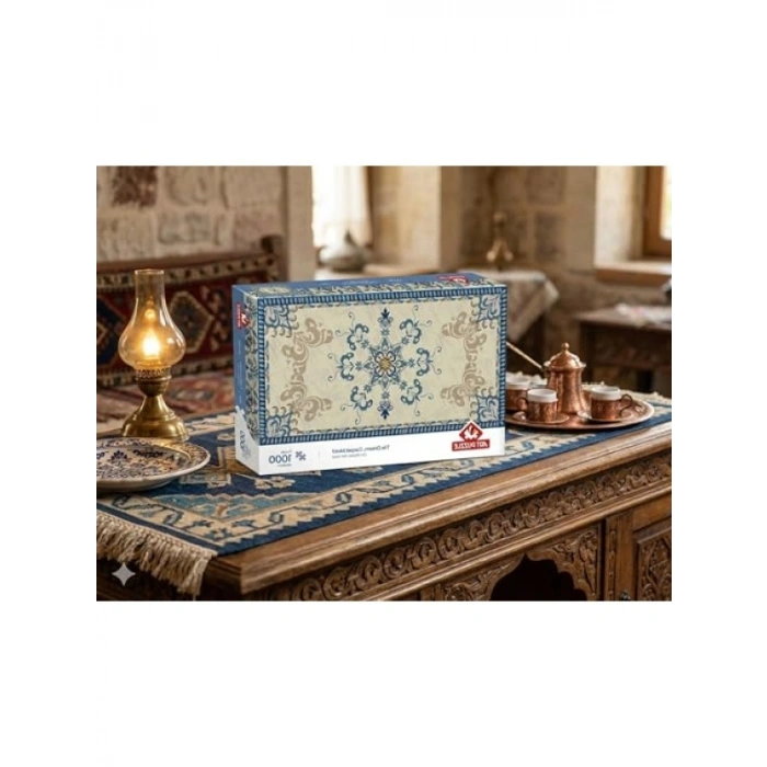 1000 Parça Halı Motifli Puzzle, Çini Rüyası