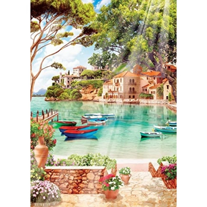 1000 Parça Huzura Günaydın Temalı Puzzle