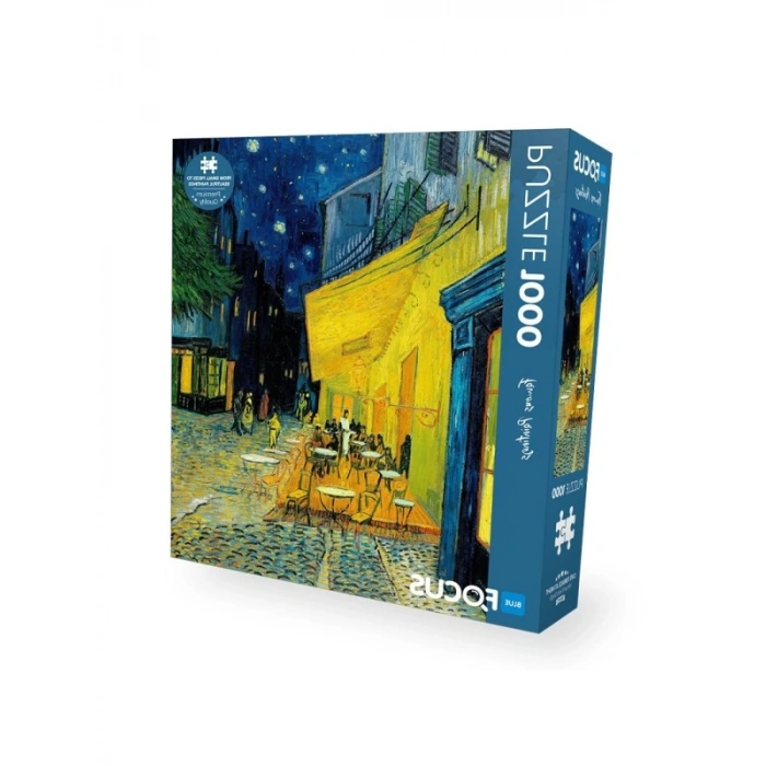 1000 Parça Puzzle - Kafe Terasta Gece