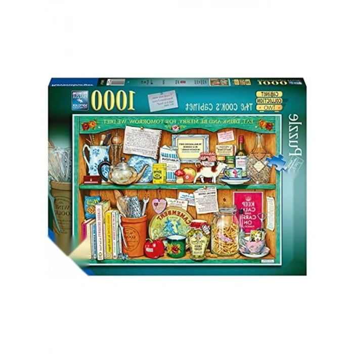 1000 Parça Şefin Dolabı Puzzle