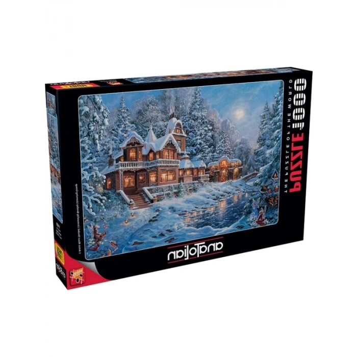 1000 Parça Sihirli Kış Temalı Puzzle