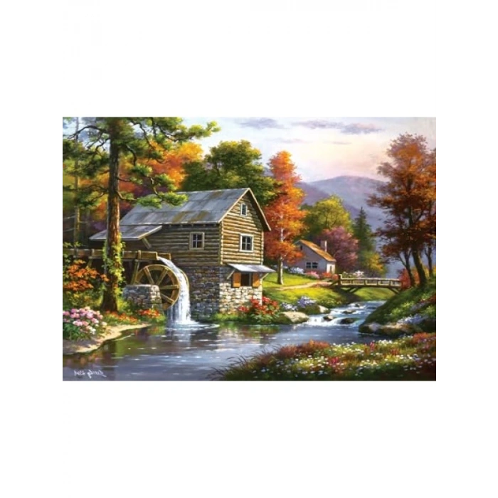 1000 Parça Taş Değirmeni Puzzle - Zor Seviye