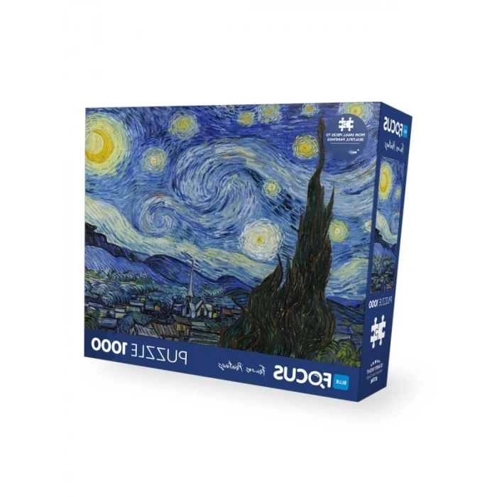 1000 Parça Yıldızlı Gece Temalı Puzzle