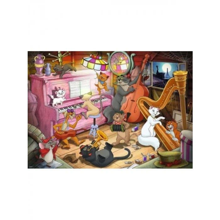 1000 Parçalı Disney Aristocats Yapboz
