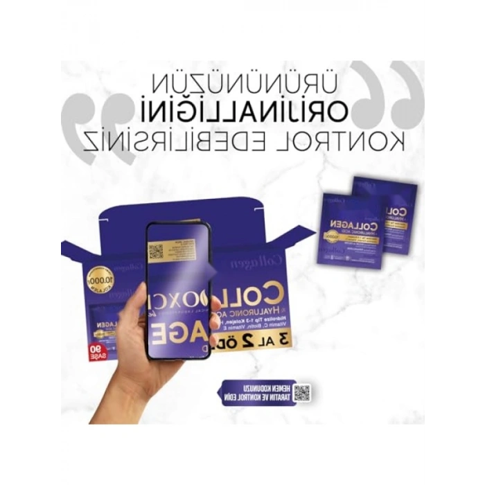 10.000 mg Hidrolize Kolajen Toz Saşe, Ananas Aromalı