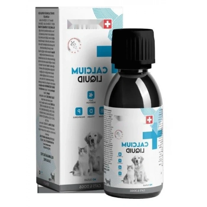 100ml Sıvı Kalsiyum Damla, Kedi ve Köpekler İçin