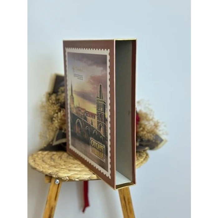 10x15 cm Fotoğraf Albümü, 500 Kapasiteli, Lüx Desenli
