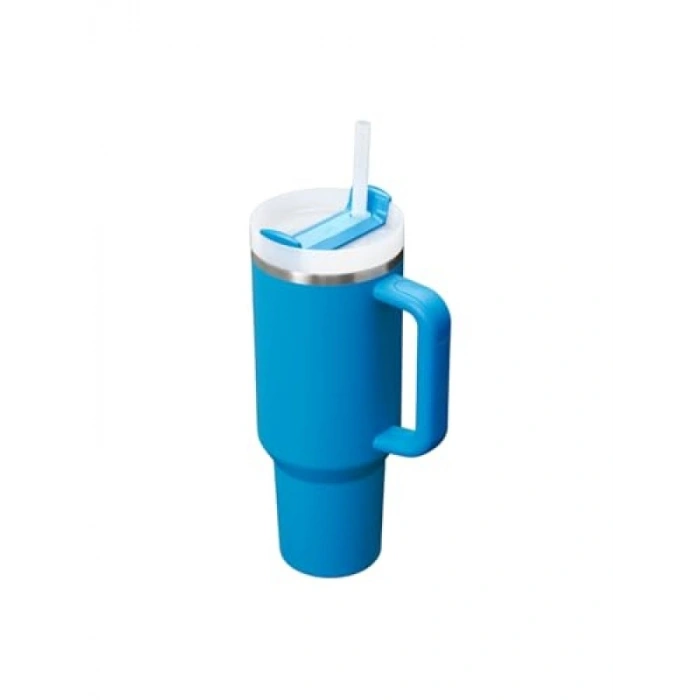 1.18 Litre Pipetli Termos Bardak, Mavi