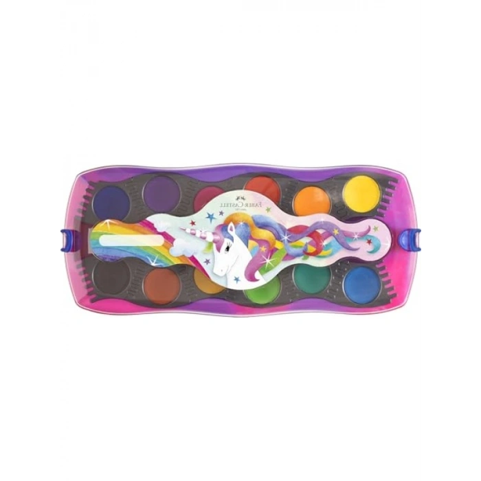 12li Renkli Suluboya Seti - Connector Unicorn
