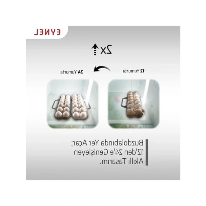 12li Yumurtalık Taşıma Kutusu, Şeffaf, Pratik Tasarım