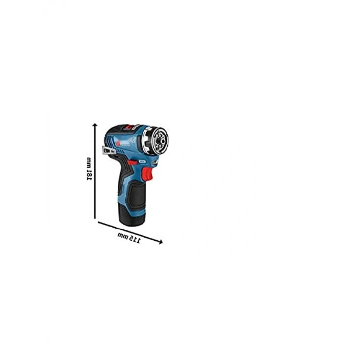 12 V Akülü Matkap ve FlexiClick Sistemi - 2 Adet 3.0 Ah Akü Dahil