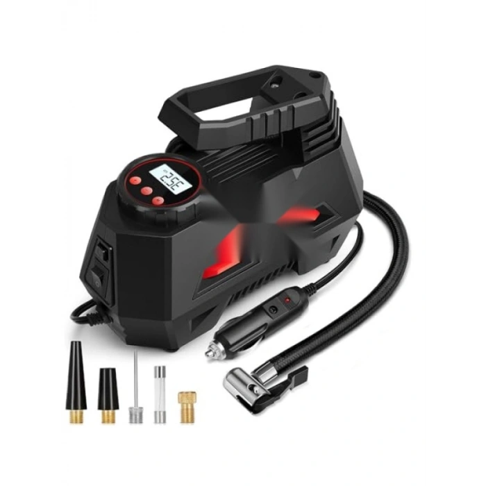 12 Volt 150 PSI Ayarlanabilir Dijital Lastik Şişirme Pompası