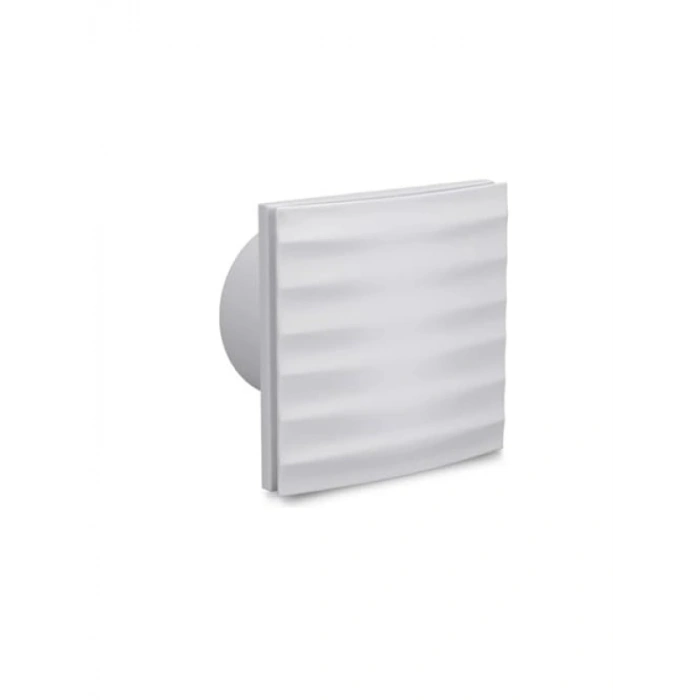 12 W Süper Sessiz Kapaklı Düz Banyo WC Aspiratör Fanı - 100 mm