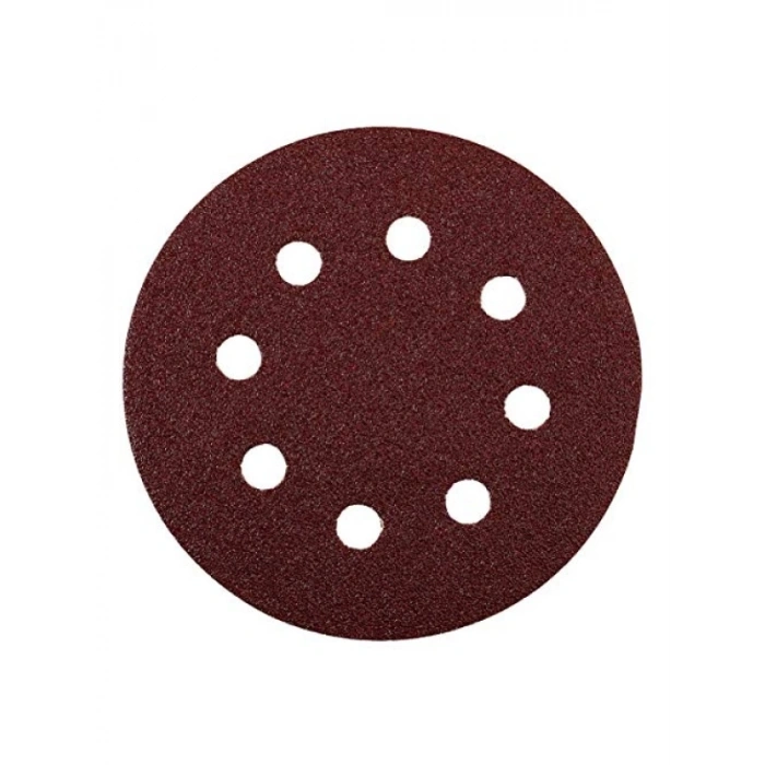 125 mm Aşındırıcı Zımpara Kağıdı, 40 Kum, Delikli