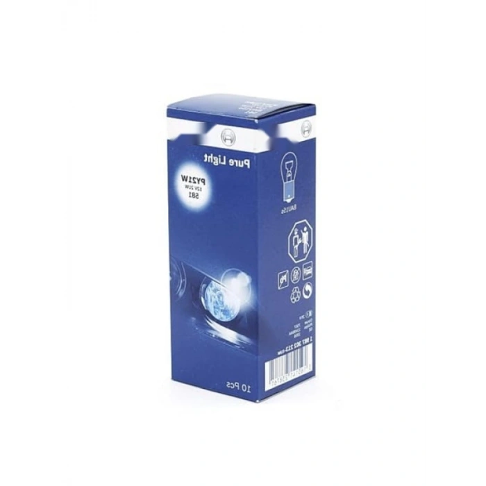 12V 21W Sarı Amber Sinyal Ampul Seti (10 Adet)