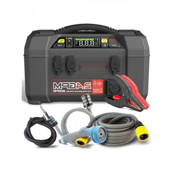 12V 2500Amp Akü Takviye Seti - Li-Polimer, Pompa, Powerbank