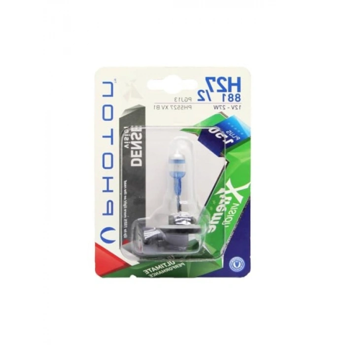 12V 27W H27/2 Xtreme Vision Ampul - %150 Fazla Işık