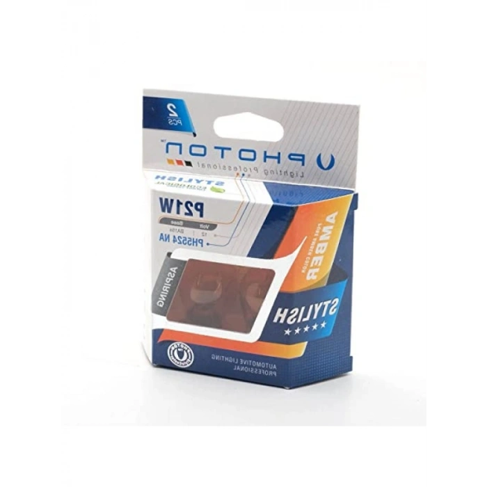 12V 93 Naturel Amber Performans Ampul P21W