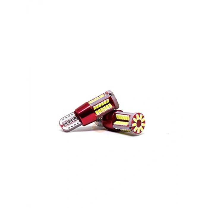 12V Dipsiz Ampul Seti, 57 LEDli (2 Adet)