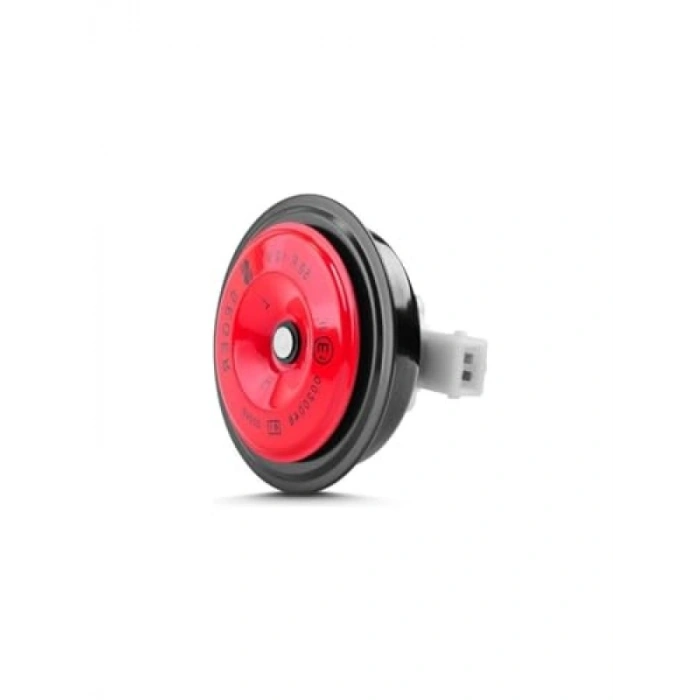 12V Kalın Sesli Disk Korna, Soketli