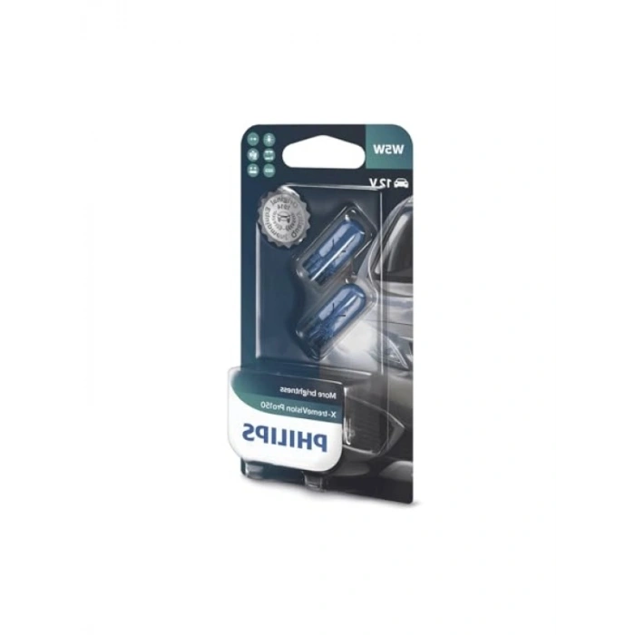 12V T10 W5W 2li Ampul Seti - Yüksek Parlaklık