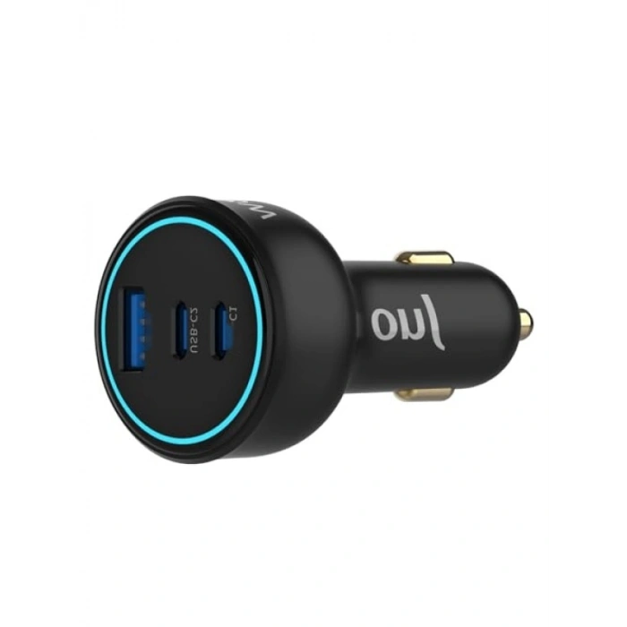 138W 3 Portlu Hızlı Araç Şarj Aleti - PD 3.0 & QC 4.0 Desteği