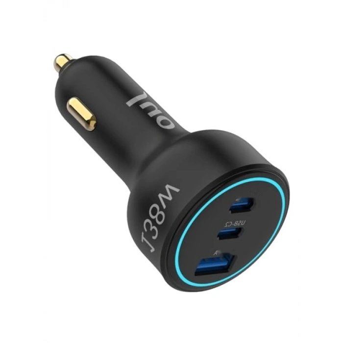 138W 3 Portlu Hızlı Araç Şarj Aleti - PD 3.0 & QC 4.0 Desteği
