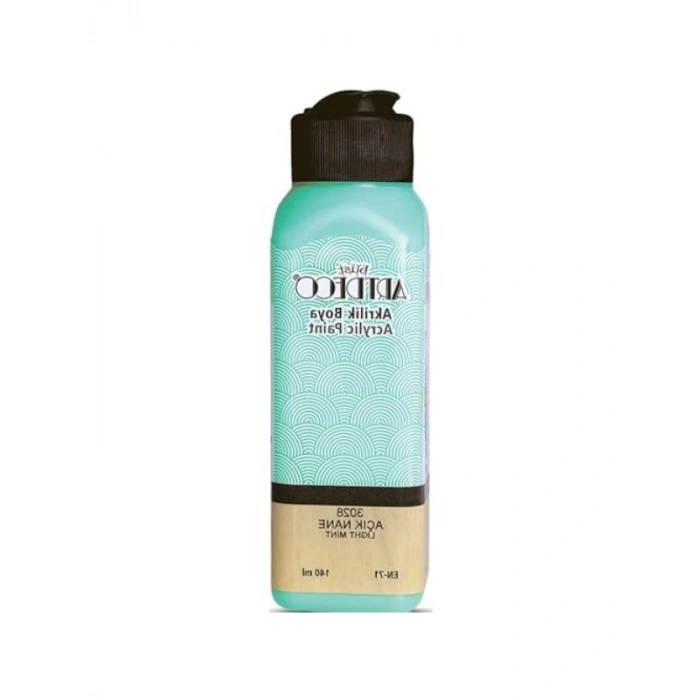 140ml Açık Nane Renkli Akrilik Boya