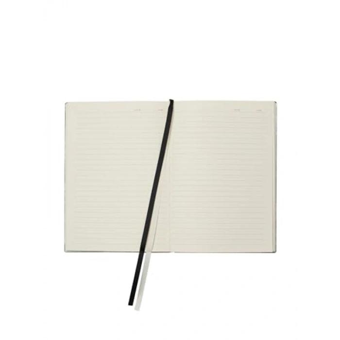 14x20 cm Boyutunda Esnek Kapaklı Planlayıcı Defter - Siyah