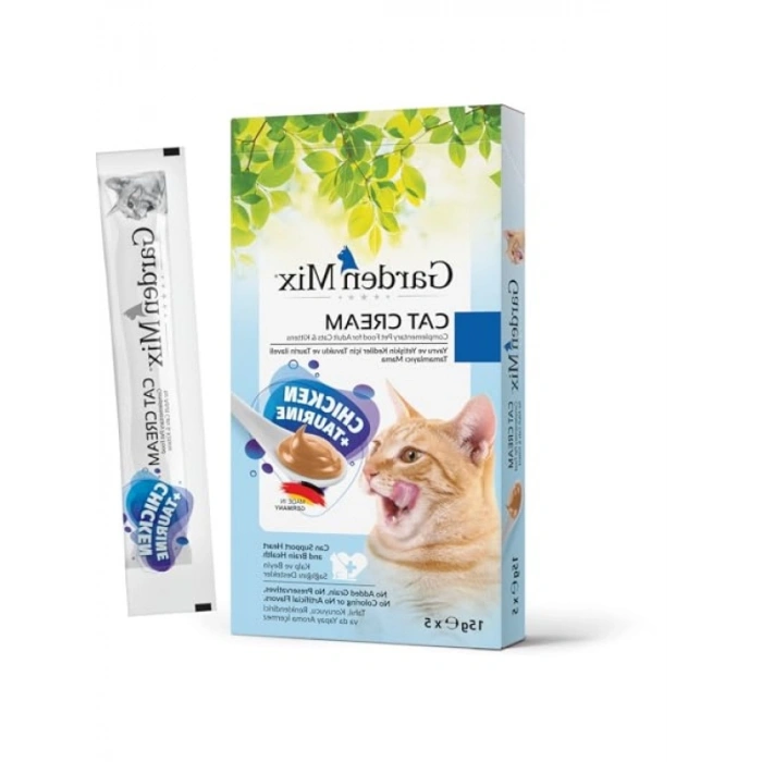 15 Gr*5 Tavuklu Kedi Kreması + Taurin