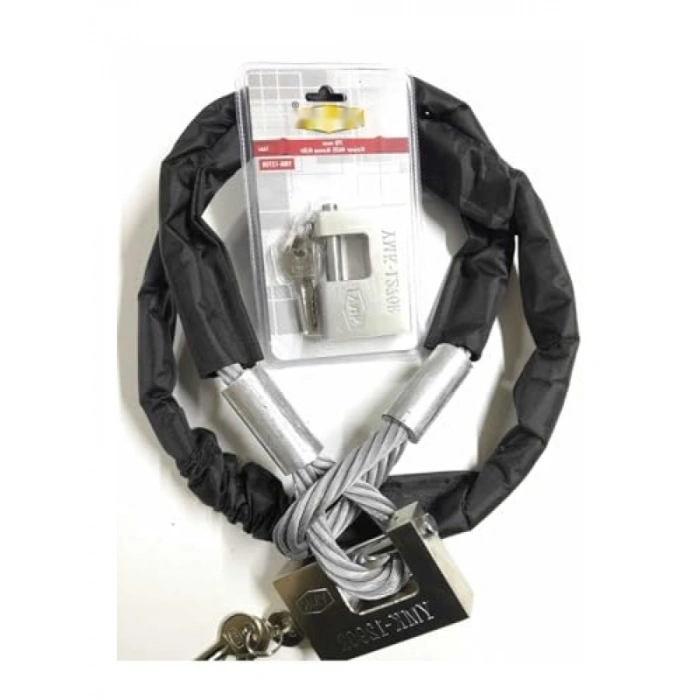 1.5 Metre Uzunluğunda 14 mm Çelik Halat Yuma Kilitli