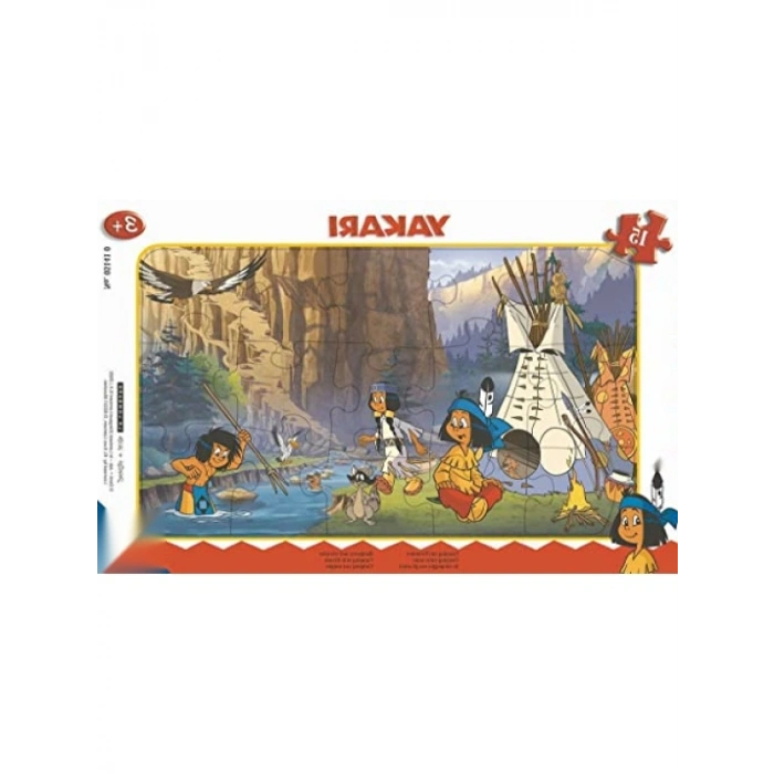 15 Parça Küçük Çerçeveli Yakari Puzzle